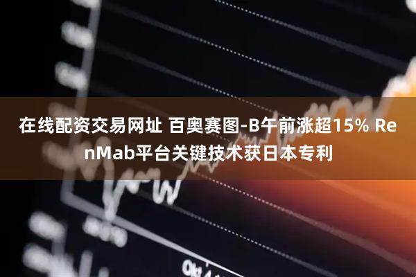 在线配资交易网址 百奥赛图-B午前涨超15% RenMab平台关键技术获日本专利