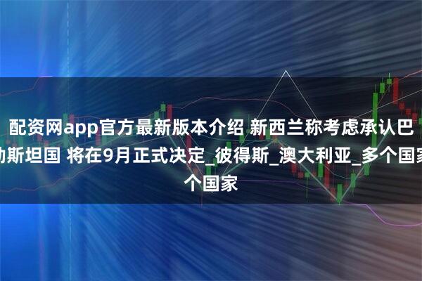 配资网app官方最新版本介绍 新西兰称考虑承认巴勒斯坦国 将在9月正式决定_彼得斯_澳大利亚_多个国家